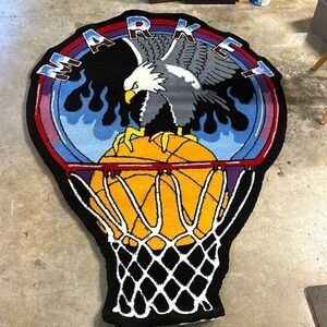 NWT MARKET Dunking Eagle Rug Basketball Streetwear Carpet
